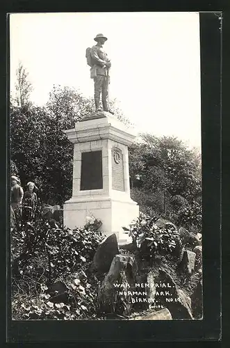 AK Birkby, War Memorial, Norman Park
