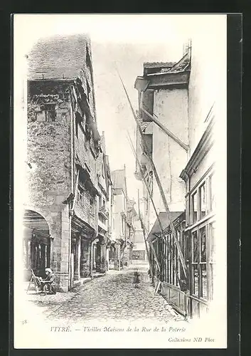 AK Vitré, Vieilles Maisons de la Rue de la Poterie