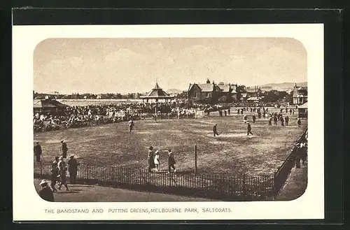 AK Saltcoats, The Bandstand and Putting Greens, Melbourne Park