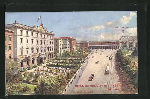 AK Milan, Hotel ou Nord et des Anglais