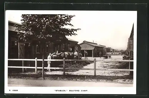 AK Bulford Camp, View of the Stables