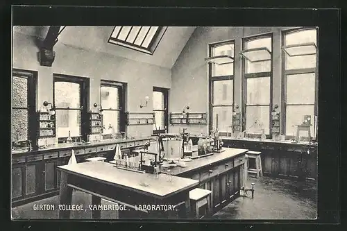 AK Cambridge, Girton College, Laboratory