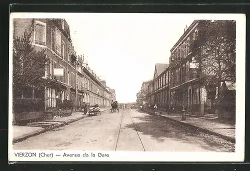 AK Vierzon, Avenue de la Gare