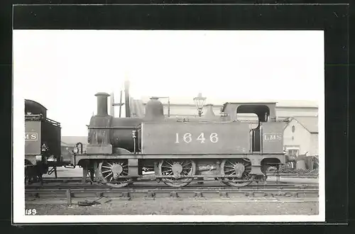 AK englische Eisenbahn der Gesellschaft LMS mit Kennung 1646