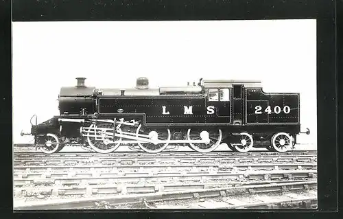 AK englische Eisenbahn, L M S, 2400 mit Tender