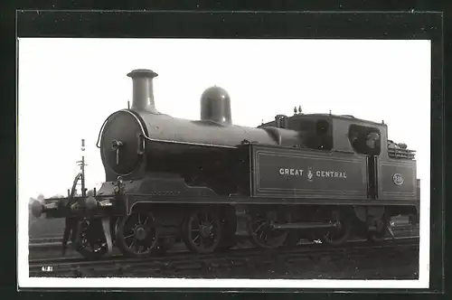 Foto-AK Englische Eisenbahn, Lokomotive No. 359 der Great Central Railway