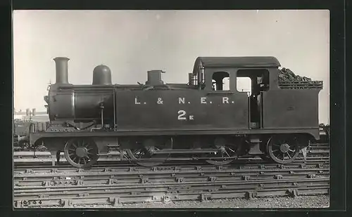 AK englische Eisenbahn der Gesellschaft L.N.E.R. mit Kennung 2E