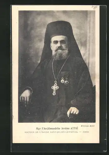 AK Mgr l`Archimandrite Arsène Attié