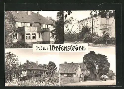 AK Wefensleben, Kinderheim, GGross-LPG Freiheit & Polytechnische Oberschule