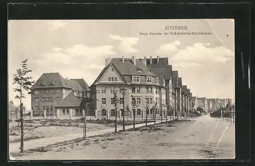AK Jüterbog, Neue Kaserne der Fuss-Artillerieschule