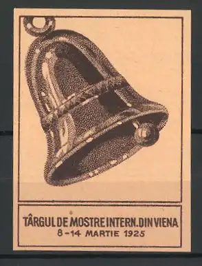 Reklamemarke Wien-Viena, Targul de Mostre Intern. Din Viena 1925, Ausstellung