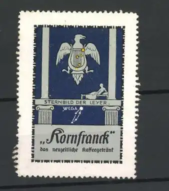 Reklamemarke Kornfranck Kaffee, Sternbild der Leyer