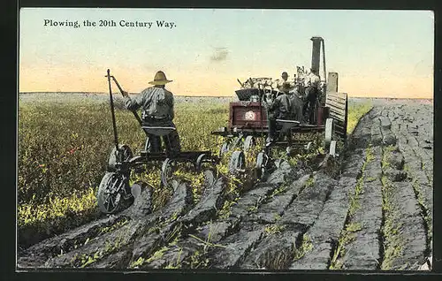 AK plowing in the 20th century