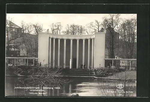 AK Götebrog, Jubileumsutställningen 1923, Idrottshallen