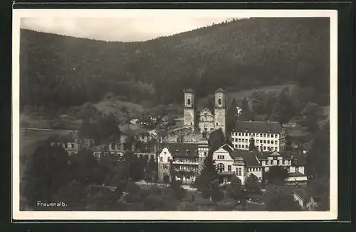 AK Frauenalb, Blick auf das Hotel Klosterhof