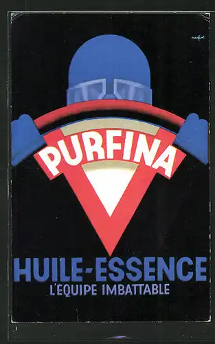 AK Tankstelle, Purfina, Huile-Essence l`Equipe Imbattable