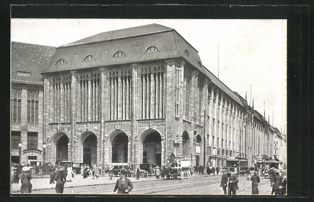 AK Berlin, A. Wertheim, Leipziger Platz & Strasse ...