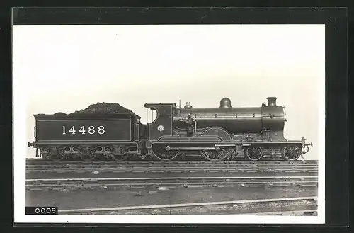 AK englische Eisenbahn No. 14488 mit Fracht