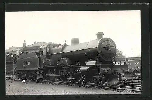 AK beladene englische Eisenbahn No. 1150