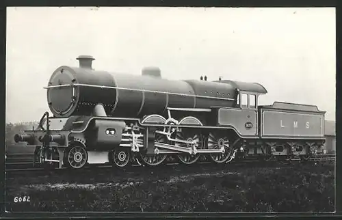 Foto-AK Englische Eisenbahn, Lokomotiove Nummer 1670 LMS