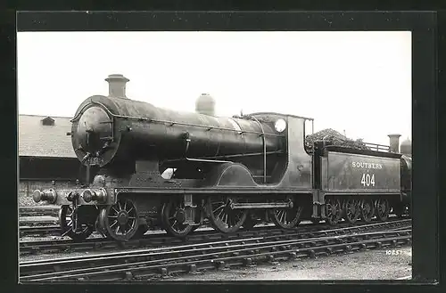 AK Englische Eisenbahn-Lokomotive No. 404 der Southern Railway