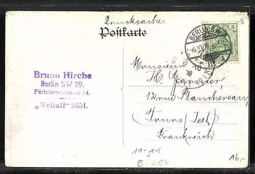 AK Berlin-Kreuzberg, Das Hochbahnunglück 1908