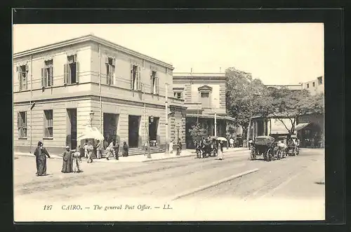 AK Cairo, The general Post Office