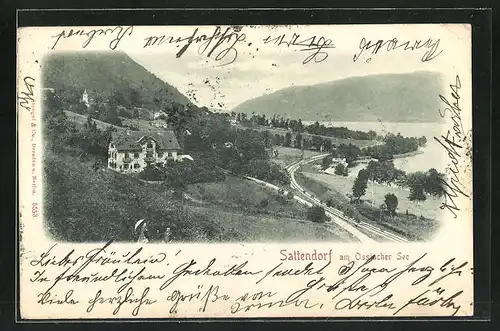 AK Sattendorf am Ossiacher See, Teilansicht
