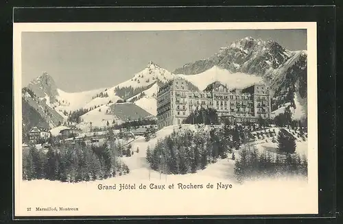 AK Rochers de Naye, Grand Hotel de Caux