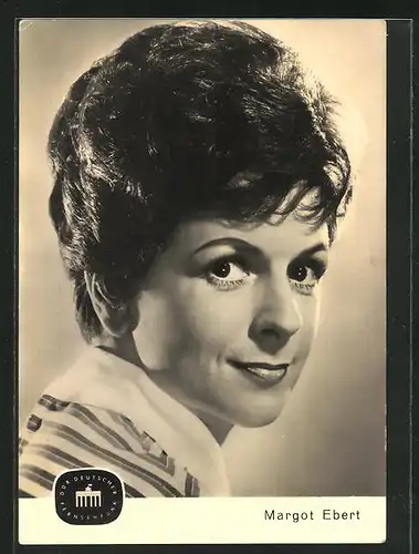 AK Schauspielerin Margot Ebert im Portrait