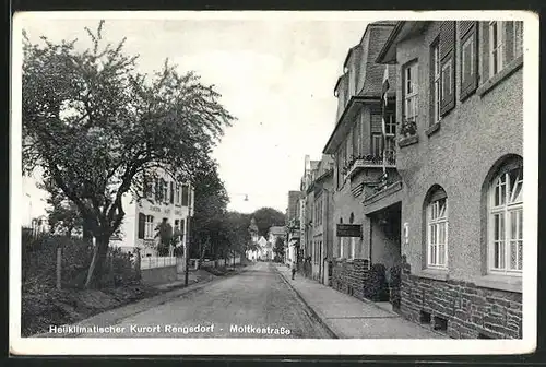 AK Rengsdorf, Blick in die Moltkestrasse