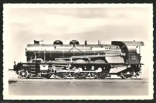 AK Französische Eisenbahn-Lokomotive No. 6001, P.L.M.
