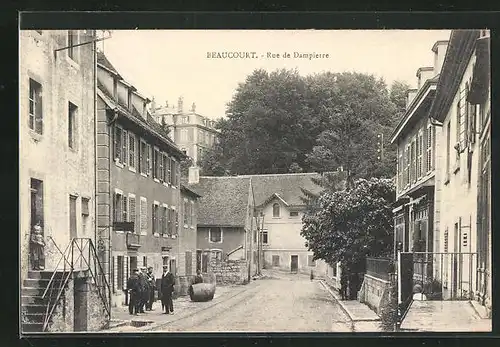 AK Beaucourt, Rue de Dampierre