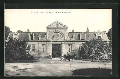 AK St-Ylie, L`Asile - Entree principale