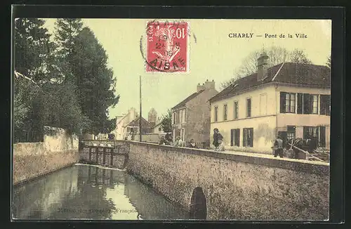 AK Charly, Pont de la Ville, Kanal