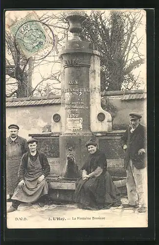 AK L'Hay, La Fontaine Bronzac