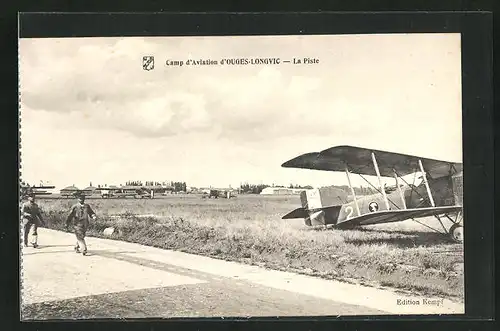 AK Longvic, Camp d`Aviation d`Ouges-Longvic, La PIste