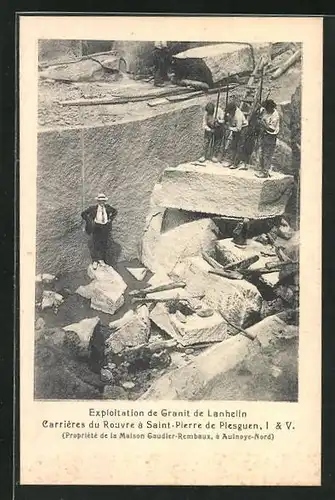 AK Lanhelin, Exploitation de Granit de Lanhelin