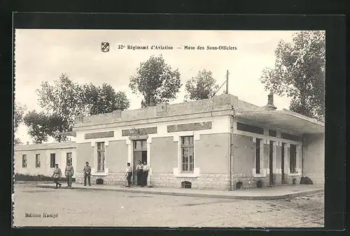 AK Longvic, Règiment d`Aviation-Mess des Sous-Officiers