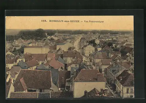 AK Romilly-sur-Seine, Vue Panoramique