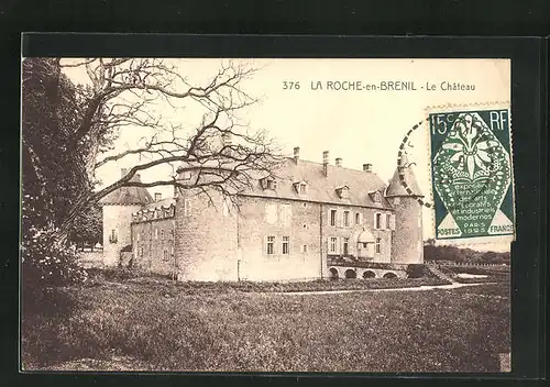 AK La Roche-en-Brenil, Le Chateau