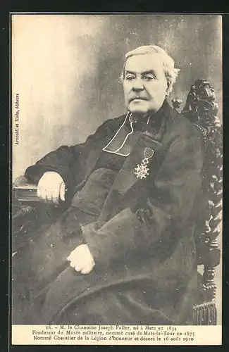 AK M. le Chanoine Joseph Faller