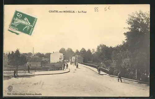 AK Chatel-sur-Moselle, Le Pont