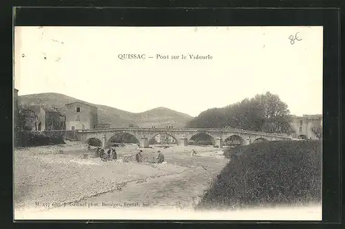 AK Quissac, Pont sur le Vidourle
