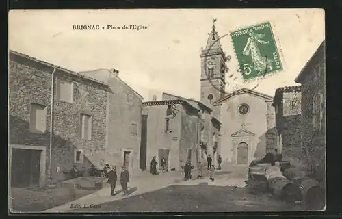 AK Brignac, Place de l`Eglise