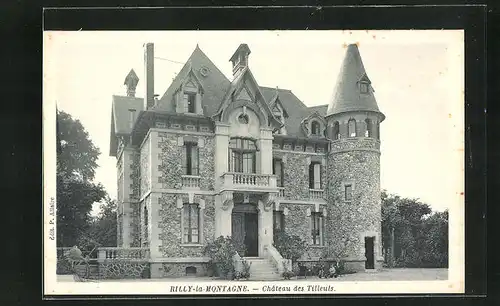 AK Rilly-la-Montagne, Chateau des Tilleuls