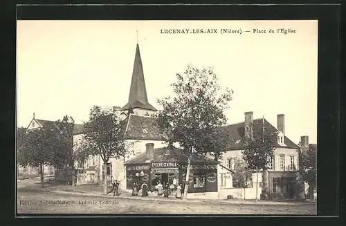 AK Lucenay-Les-Aix, Place de l'Eglise