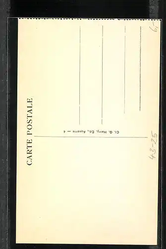 AK Auxerre, Concours International de Musique 1934, Place Charles Surugue, Le Kiosque, Mensche auf Sängerfest