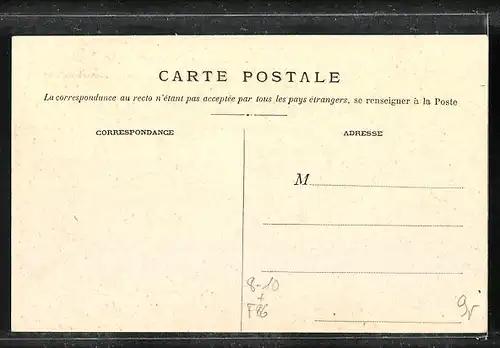 AK Chatellerault, Crime d`Usseau, Mai 1905, Le poste des soldats