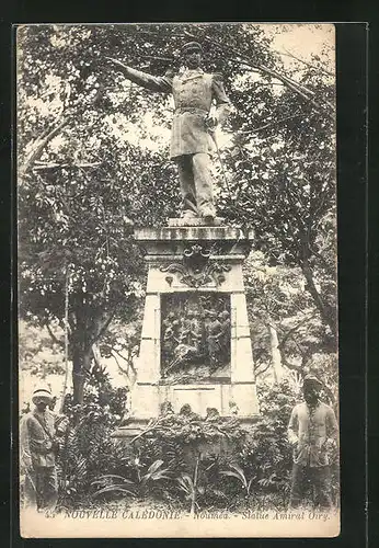 AK Noumea, Statue Amiral Oiry